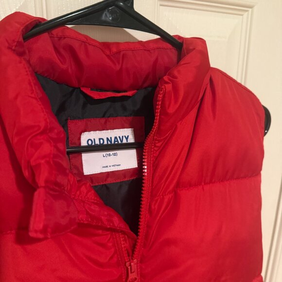 Lot of 3pc - Old Navy Puffer Vest and Adidas Sweat Pants, Size 10-12 Boys - Picture 8 of 8